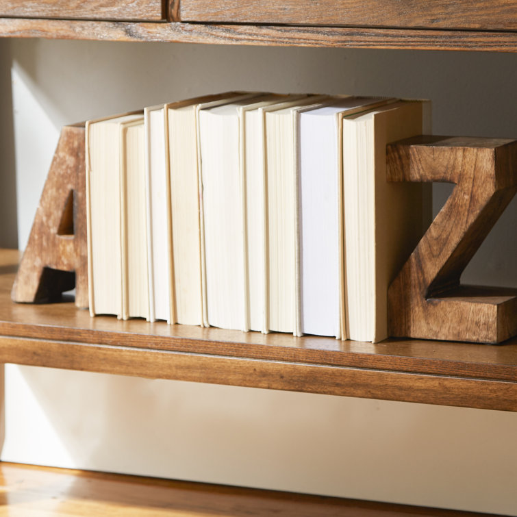 Wrought Studio A to Z Bookends & Reviews Wayfair
